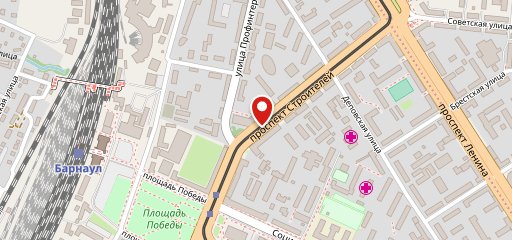Алтайский бильярдный клуб на карте