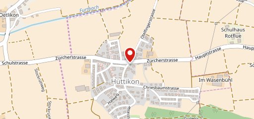 Restaurant alte Post Hüttikon на карте
