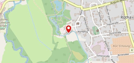 Restaurant „Am Schloßpark“ Rötha на карте