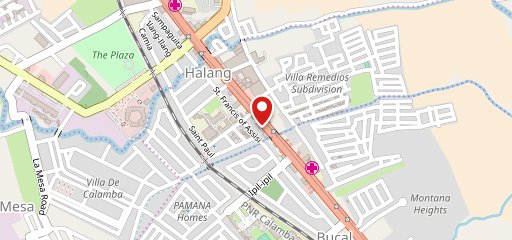 Amber - Calamba на карте