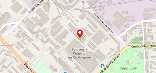 Американо на карте