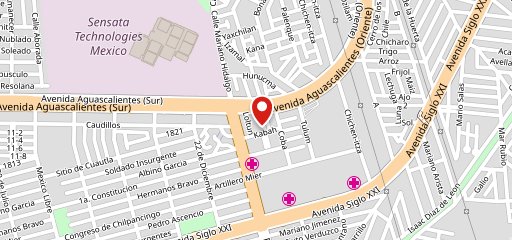 Amerix Burger Morelos на карте
