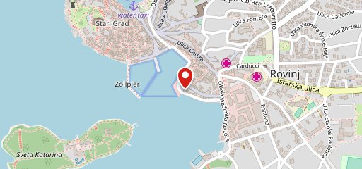 Amfora restaurant Rovinj на карте
