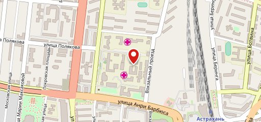 АМОКБ, столовая на карте