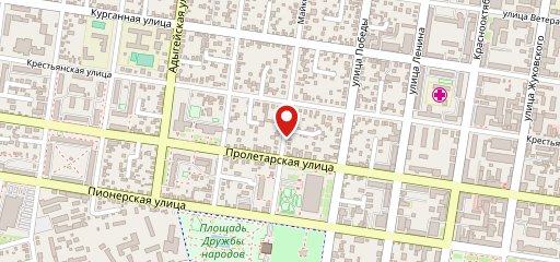 Аморе и Пицца на карте