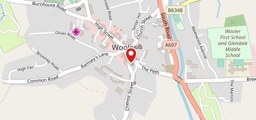 The Anchor Inn Wooler на карте