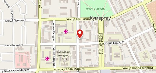 А на карте