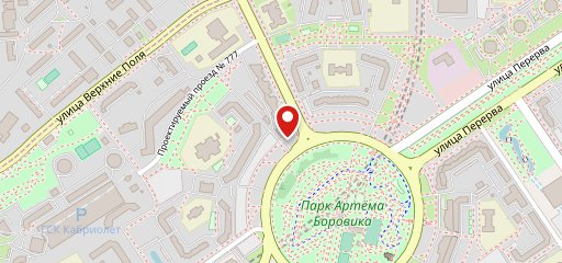 Андерсон на карте