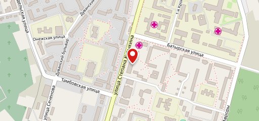Анталия, бистро на карте