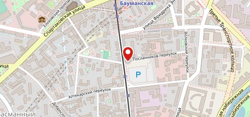 Антикафе "Чемодан" на карте