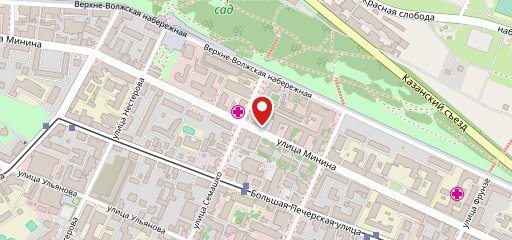 Антикафе Баклажан на карте
