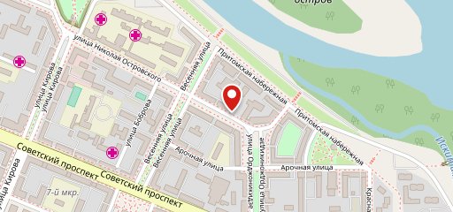 Антикафе «Чашка» на карте