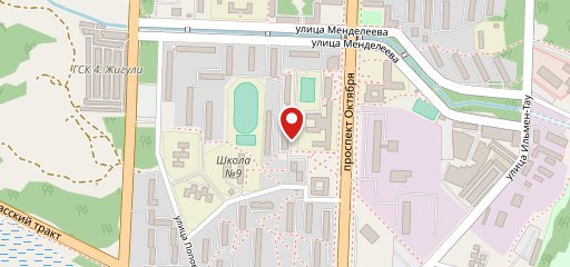 Гранат на карте