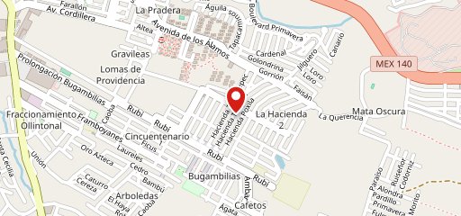 Antojitos de rinconada на карте