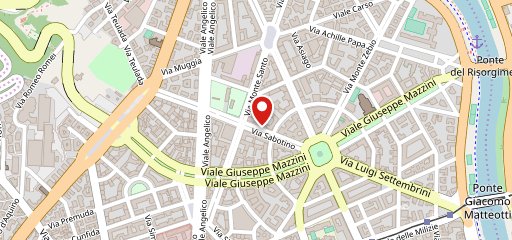 Sabotino Roma на карте