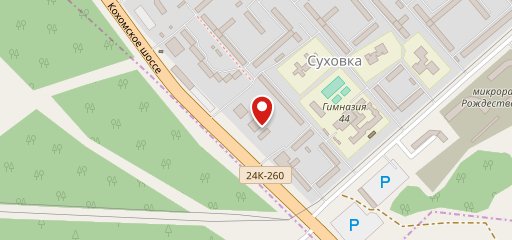 Антонио на карте