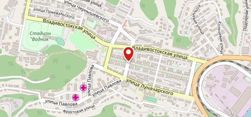 Густо на карте