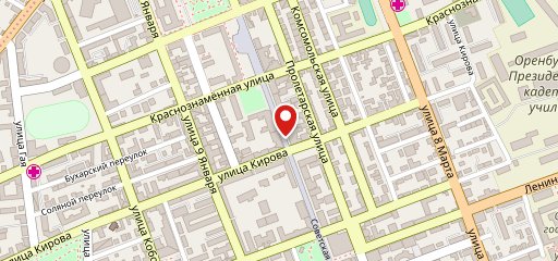Антракт, буфет на карте