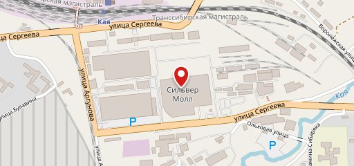 Антрекот на карте