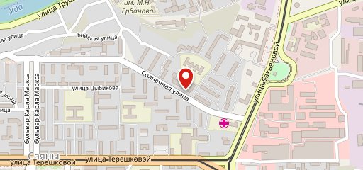 Антрекот на карте