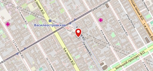 Any Pasta - сеть ресторанов на каждый день Saint Petersburg на карте