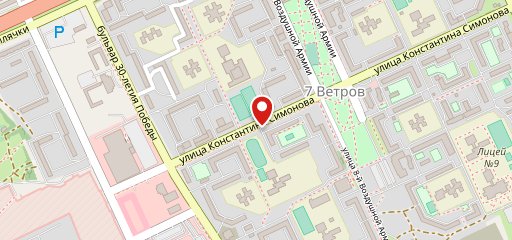 Анютка на карте