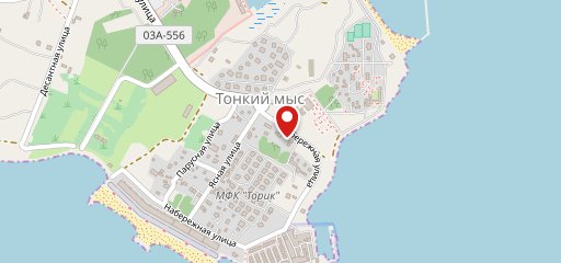Апарт-отель «Открытое Море» на карте