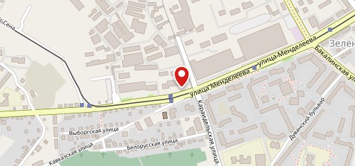 Апшерон на карте