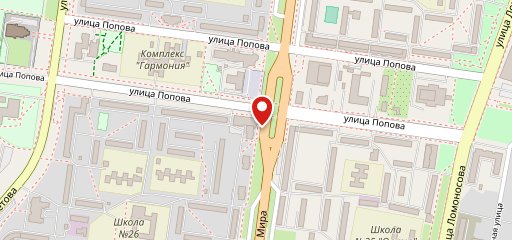 Ромашка на карте
