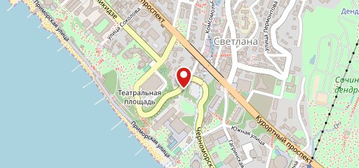 Аквамарин на карте