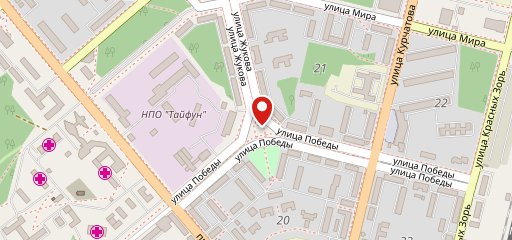 Ара -пицца на карте