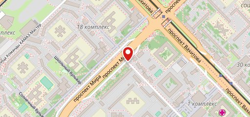 Арабская шаурма на карте