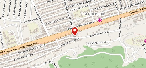 Арагви на карте