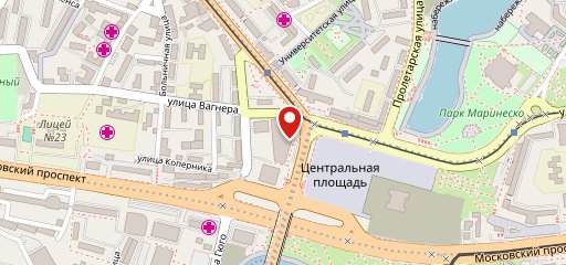 Арбат на карте