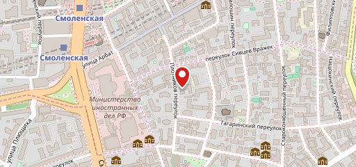 Арбат на карте