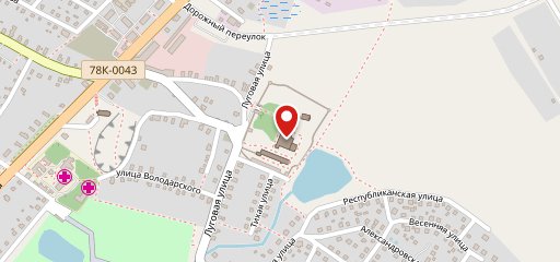 Архондарик Данилова монастыря на карте