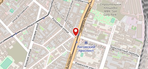 Лавка пирога на карте