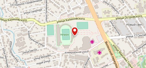 Кафе "Арена" на карте