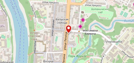 Арена-пицца на карте