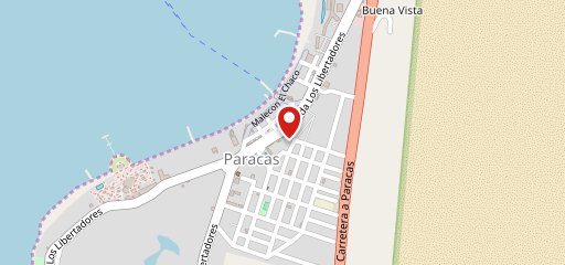 Arena Cafe - Paracas на карте
