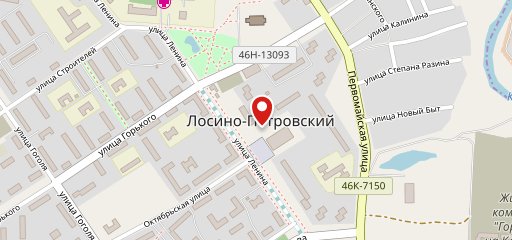Аригатова на карте