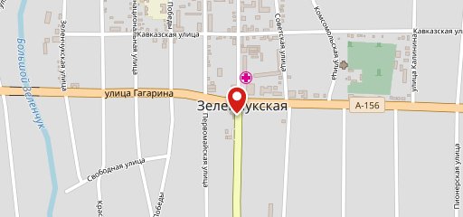 Архыз на карте