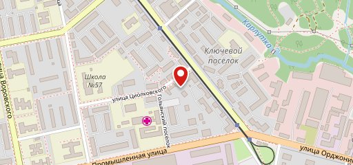 Булочная на карте