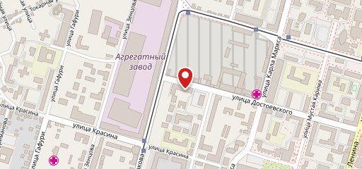 Столовая на карте