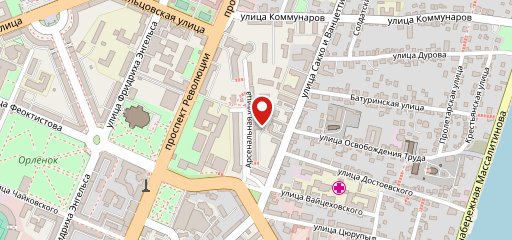 Арсенал на карте