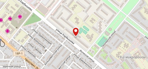 Спорт бар Offside на карте