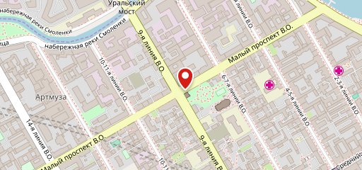 Арт-кафе Золотая маска на карте