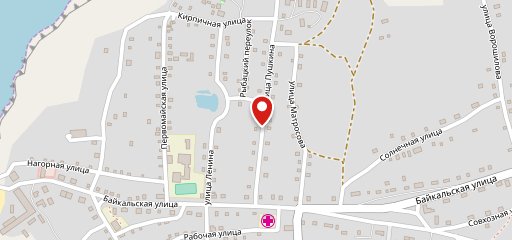 Арт-кафе на Ольхоне на карте