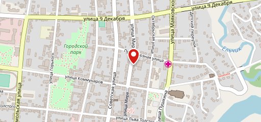 Арт Кафе "Сцена" на карте