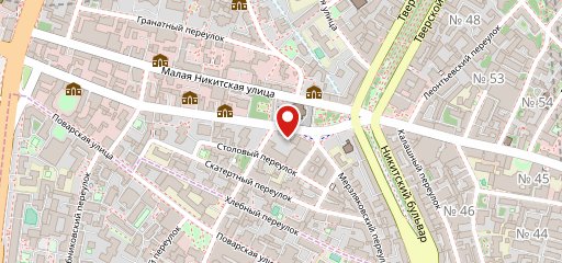 Кафе студии Артемия Лебедева на карте